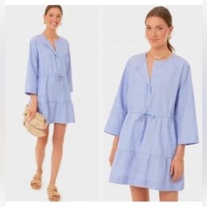 Tuckernuck Pomander Place Lucy Chambray Dress NWOT Size M